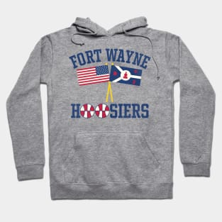 Defunct Fort Wayne Hoosiers Basketball Team Hoodie